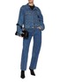 Figure View - Click To Enlarge - KHAITE - Saunder Denim Jacket