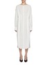 Main View - Click To Enlarge - KHAITE - Wexley Side Slit Cotton Dress