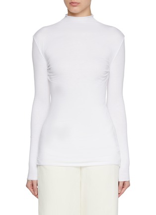 Main View - Click To Enlarge - KHAITE - Rolina Funnel Neck Top