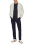 Figure View - Click To Enlarge - BRIONI - Snake Embroidered Capsule Silk Cotton T-shirt