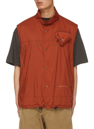 Main View - Click To Enlarge - TOGA VIRILIS - High Neck Triangle Pocket Vest