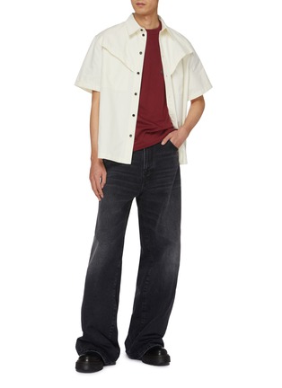 Figure View - Click To Enlarge - TOGA VIRILIS - Ox Eye Logo T-Shirt
