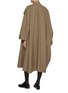 Back View - Click To Enlarge - THE ROW - Aralia Asymmetrical Hem Cotton Coat