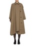 Main View - Click To Enlarge - THE ROW - Aralia Asymmetrical Hem Cotton Coat