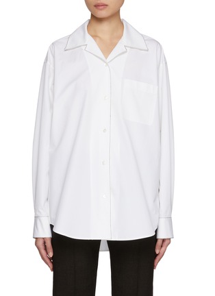 Main View - Click To Enlarge - THE ROW - Ashlin Cotton Shirt