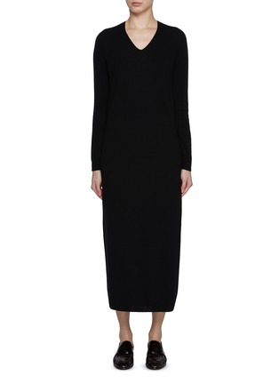 Main View - Click To Enlarge - THE ROW - Igam Cashmere Dress