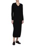 Figure View - Click To Enlarge - THE ROW - Igam Cashmere Dress