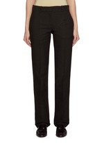 THE ROW | Selvie Cotton Wool Blend Pants | Women | Lane Crawford