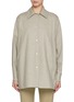 Main View - Click To Enlarge - THE ROW - Komako Wool Shirt