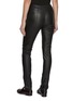 Back View - Click To Enlarge - THE ROW - Lakun Zipped Cuffs Leather leggings