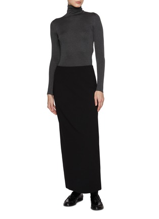 Figure View - Click To Enlarge - THE ROW - Imli Turtleneck Silk Top