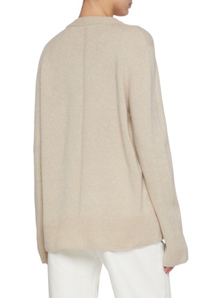 Back View - Click To Enlarge - THE ROW - Sibem Wool Cashmere Sweater