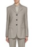 Main View - Click To Enlarge - THE ROW - Selene Notch Lapel Virgin Wool Blend Blazer