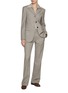 Figure View - Click To Enlarge - THE ROW - Selene Notch Lapel Virgin Wool Blend Blazer