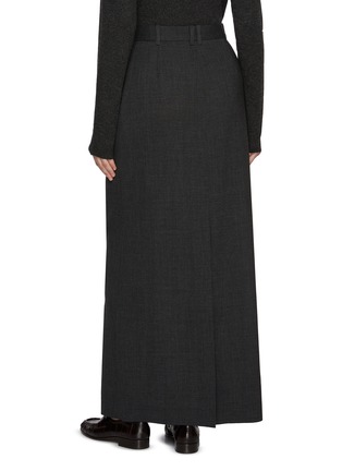 Back View - Click To Enlarge - THE ROW - Roux Virgin Wool Skirt