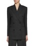 Main View - Click To Enlarge - THE ROW - Franny Double Breasted Wool Blazer