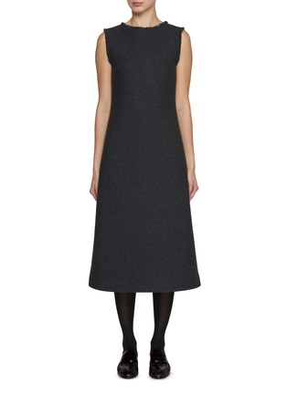 Main View - Click To Enlarge - THE ROW - Amor Virgin Wool Cashmere Blend Dress