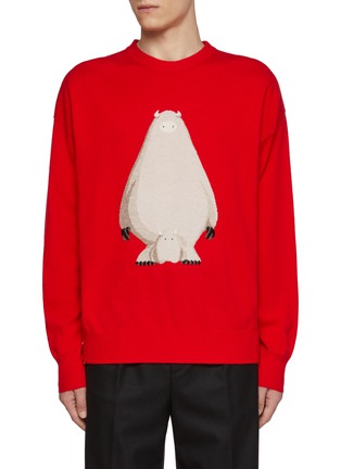 Main View - Click To Enlarge - DREYDEN - x Baz & Friends Baz Wool Cashmere Sweater