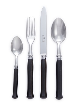 Main View - Click To Enlarge - ALAIN SAINT-JOANIS - Riviera Stainless Steel Cutlery Set of 4 — Ebony