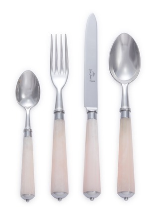 Main View - Click To Enlarge - ALAIN SAINT-JOANIS - Ravel Stainless Steel Cutlery Set of 4 — Pink