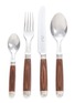 Main View - Click To Enlarge - ALAIN SAINT-JOANIS - Aloes Stainless Steel Cutlery Set of 4 — Natural