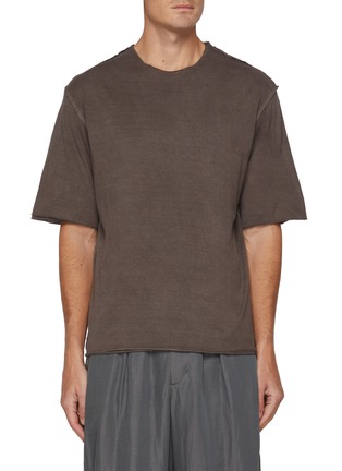 Main View - Click To Enlarge - ATTACHMENT - Pima Layered Cotton T-shirt