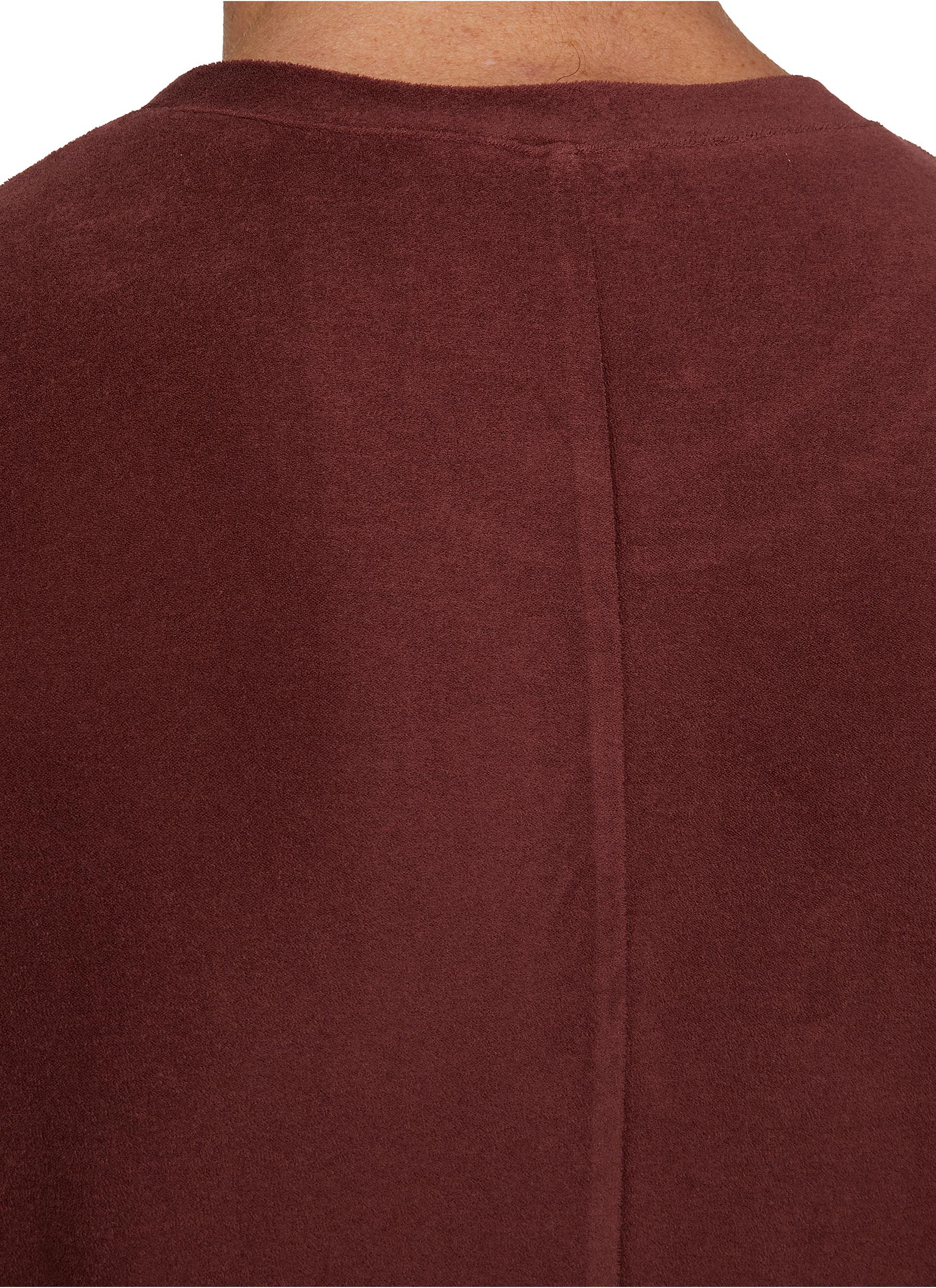 High Gauge Cotton Blend T-Shirt - Thumbnail 4