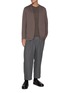 Figure View - Click To Enlarge - ATTACHMENT - Double Face Cotton Cardigan