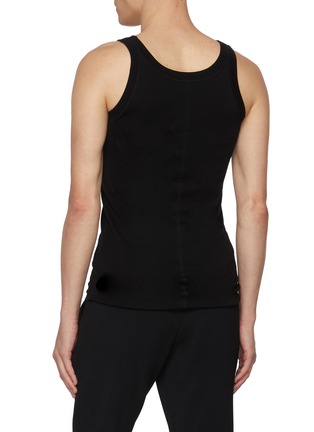 Back View - Click To Enlarge - ATTACHMENT - Ribbed Edge Cotton Tank Top