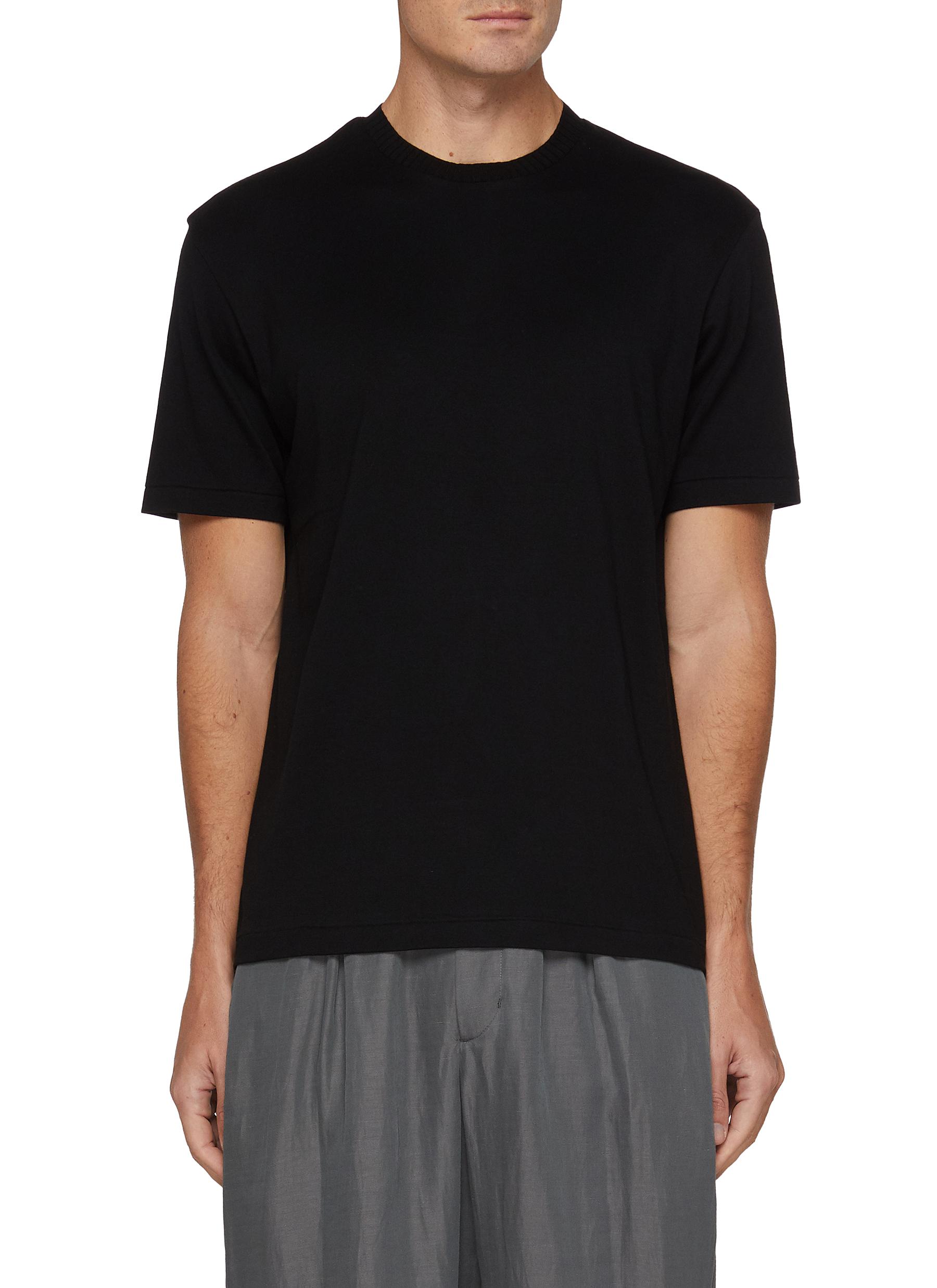 Crewneck Cotton T-Shirt