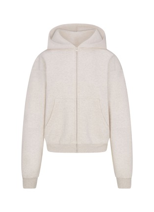 Main View - Click To Enlarge - SKIMS - Cotton Fleece Classic Zip Up Hoodie