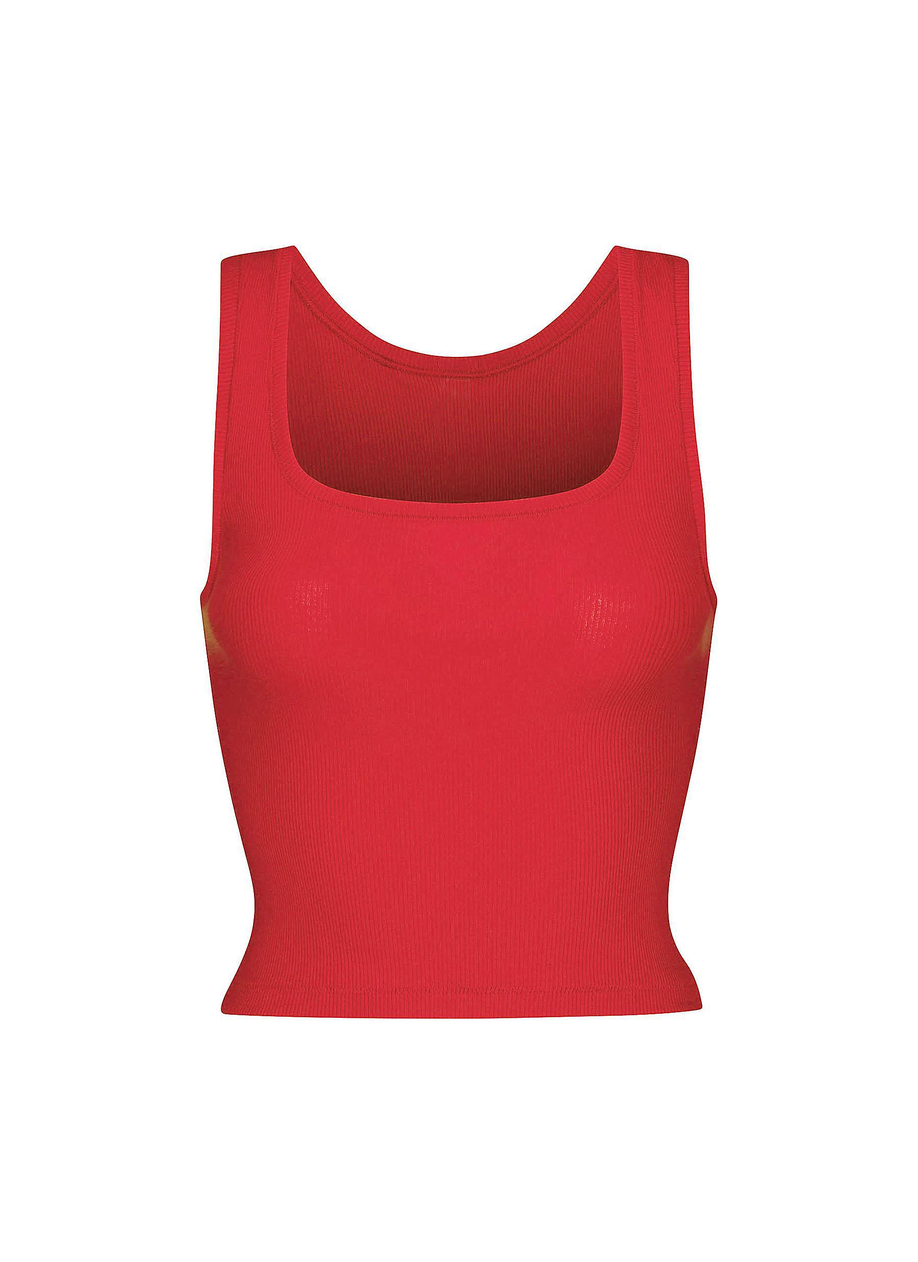 SKIMS | Cotton Rib Tank | Women | Lane Crawford SKIMS | Cotton Rib Tank | Women | Lane Crawford