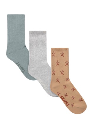 Main View - Click To Enlarge - SKIMS - Sport Crew Socks — Set Of 3