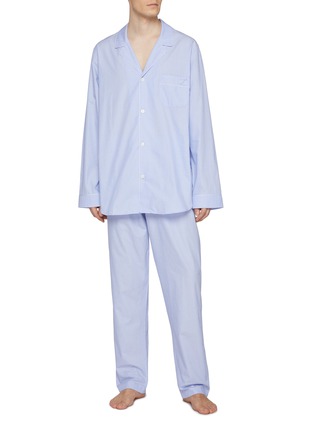 Figure View - Click To Enlarge - ZIMMERLI - Cotton Pyjama Set