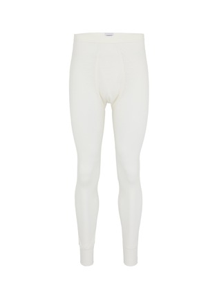 Main View - Click To Enlarge - ZIMMERLI - Elasticated Waistband Wool Silk Pants