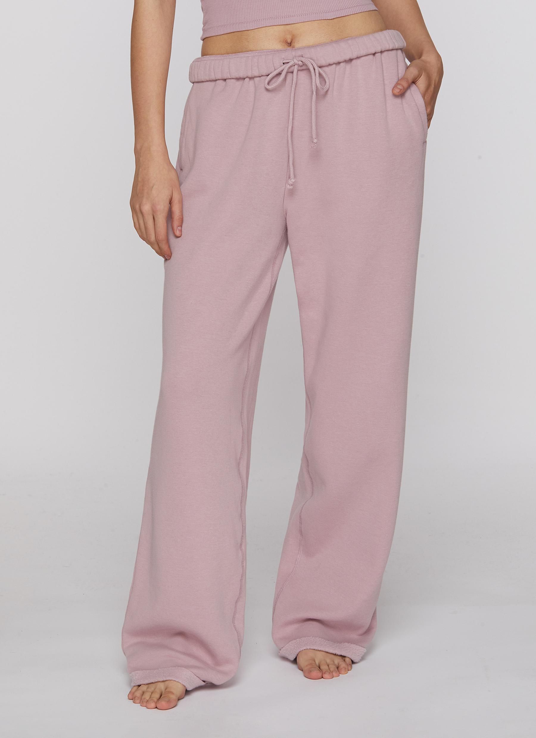 Cotton Fleece Classic Straight Leg Pants - Thumbnail 2