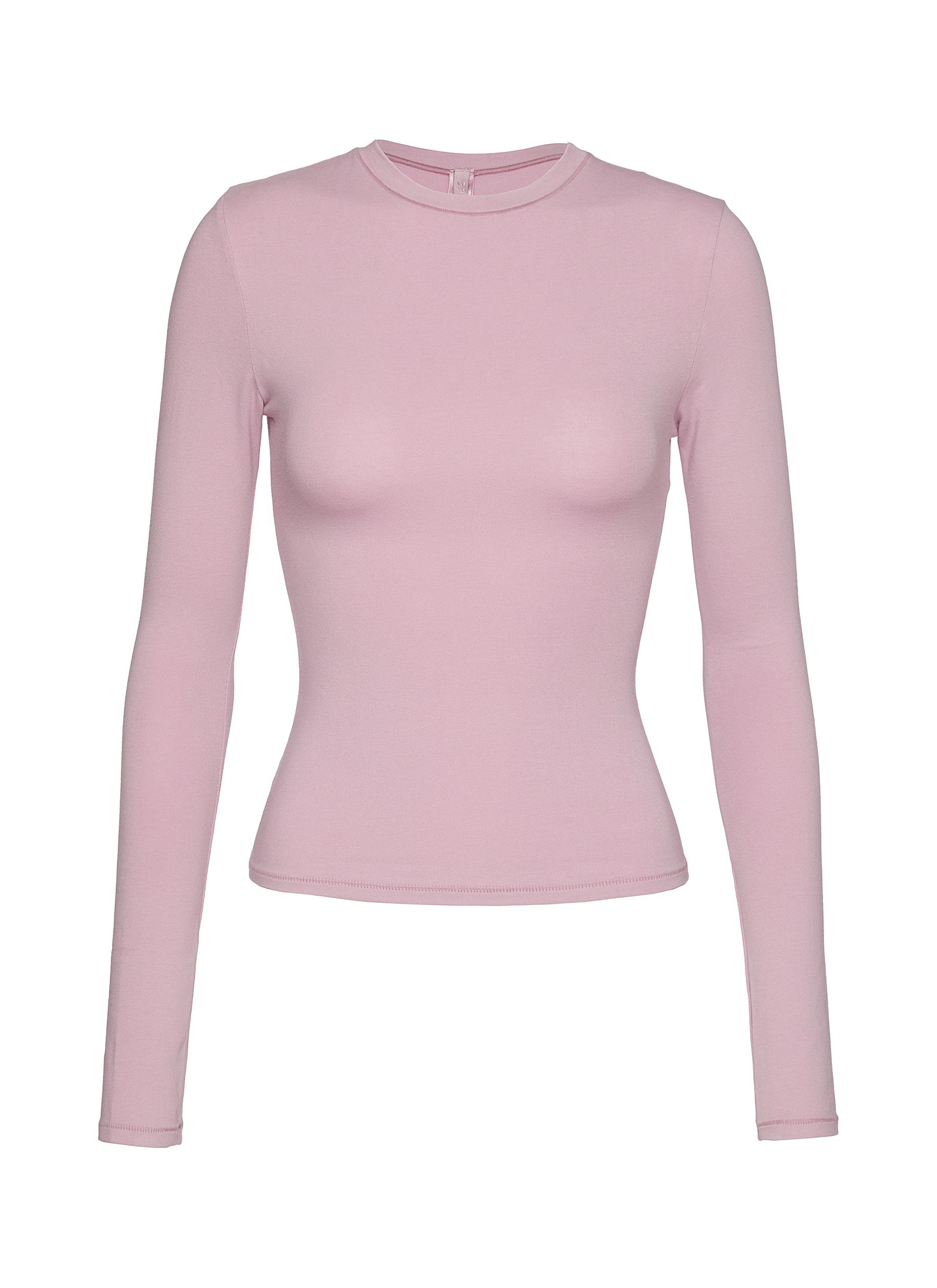 SKIMS | Cotton Jersey Long Sleeve T-shirt | Women | Lane