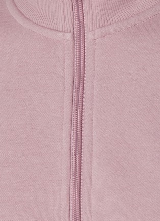  - SKIMS - Cotton Fleece Cropped Half Zip Sweater