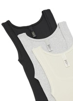 SKIMS | Cotton Rib Tank — Set Of 3 | Women | Lane Crawford