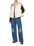 Figure View - Click To Enlarge - LOEWE - Shearling Collar Puffer Vest