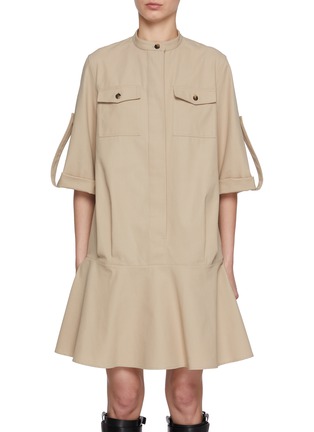 Main View - Click To Enlarge - LOEWE - Cotton Shirt Dress