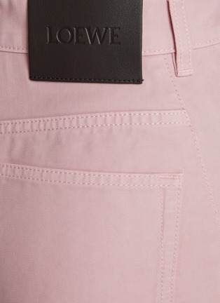  - LOEWE - Panelled Knee Cotton Barrel Pants