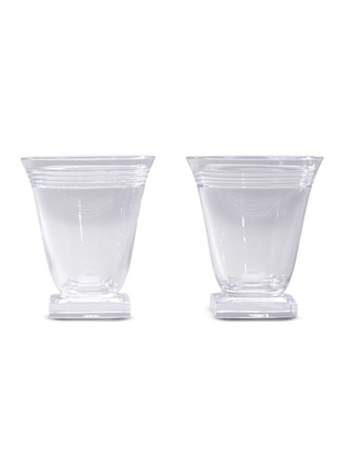 Main View - Click To Enlarge - THOM BROWNE - Yacht N.2 4 Bar Glass — Set of 2