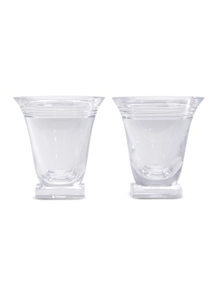 Main View - Click To Enlarge - THOM BROWNE - Yacht N.3 4 Bar Glass — Set of 2