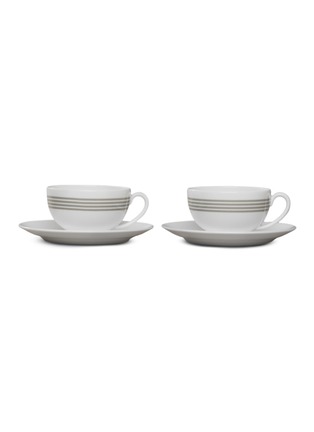 Detail View - Click To Enlarge - THOM BROWNE - x Haviland 4 Bar Porcelain Tea Time Set