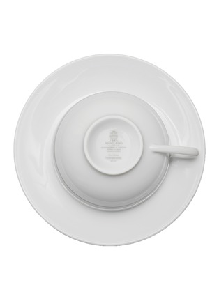 Detail View - Click To Enlarge - THOM BROWNE - x Haviland 4 Bar Porcelain Tea Cup Set