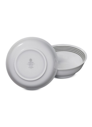 Detail View - Click To Enlarge - THOM BROWNE - x Haviland 4 Bar Porcelain Bowls Set