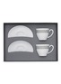 Detail View - Click To Enlarge - THOM BROWNE - x Haviland 4 Bar Porcelain Coffee Cup Set