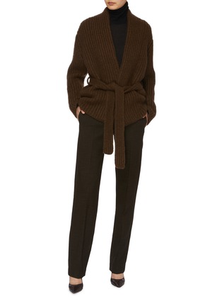 Figure View - Click To Enlarge - THE ROW - Isotani Cashmere Silk Cardigan