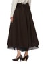 Back View - Click To Enlarge - THE ROW - Lamartine Cashmere Wool Skirt